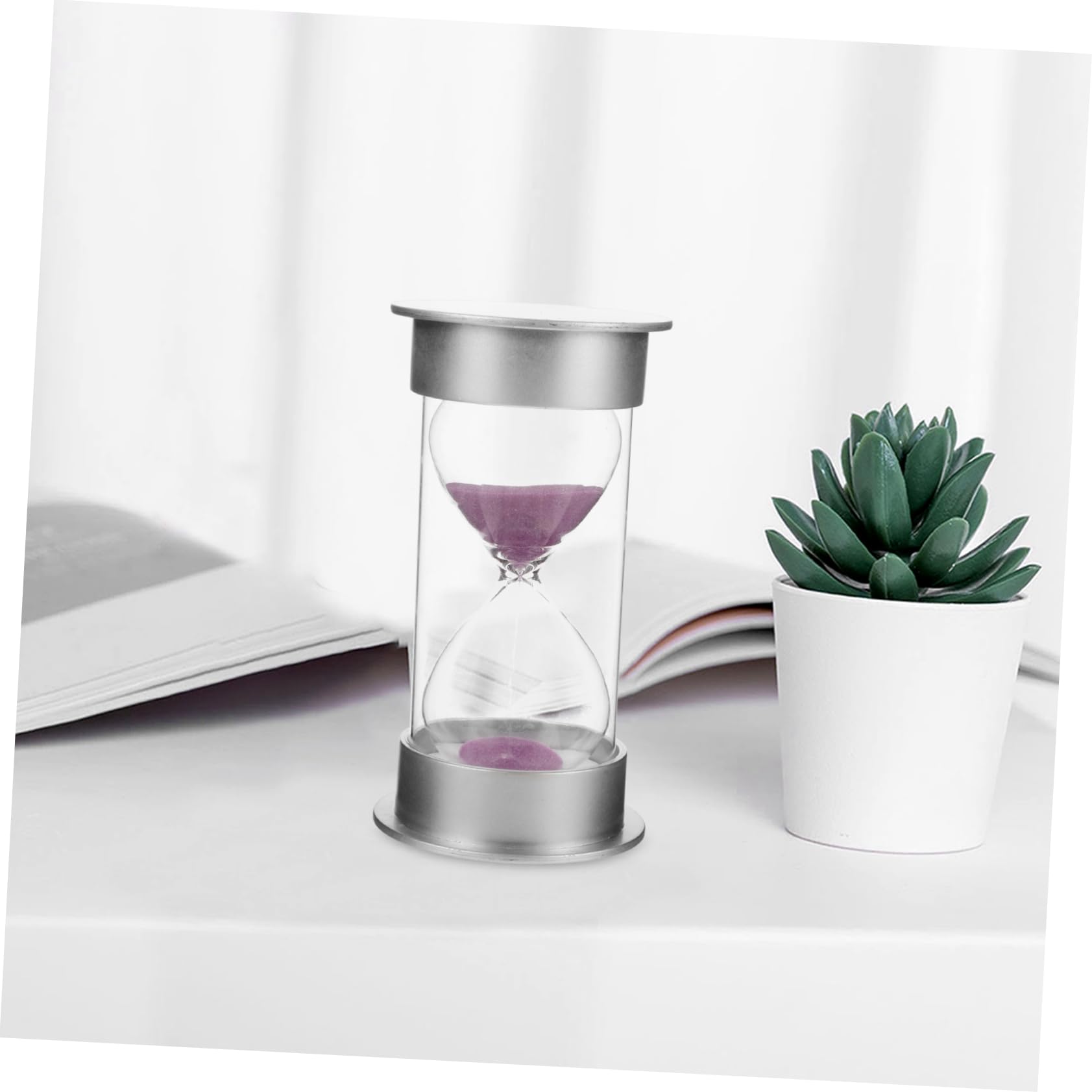 Hemobllo 5 Sätze Sanduhr-Timer 20 Minuten Sanduhr Sanduhr- Desktop-Sanduhr-Ornament 20 Minuten Timer 20-Minuten-Sanduhr Haushalts-Sanduhr Glas Mit Hohem Borosilikatgehalt 2 Stück * 5