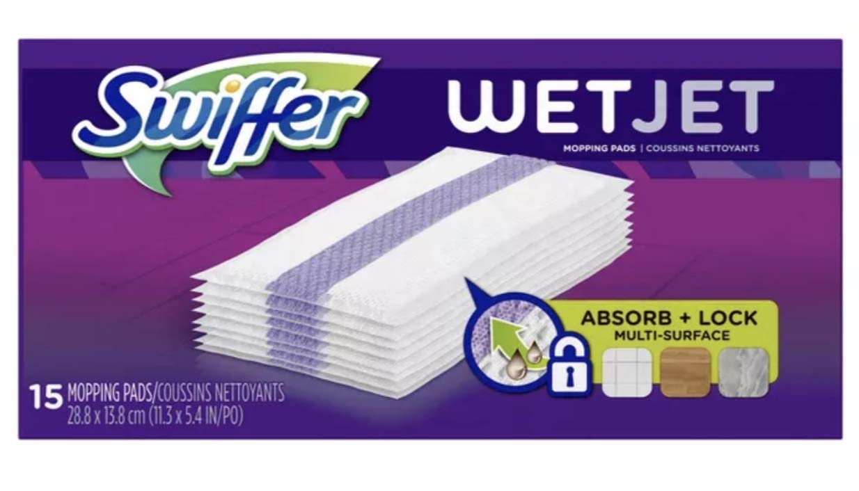 SwifferSponge Wet Jet Pad Extra Power (14-Count)