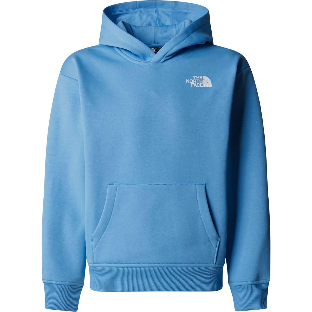 THE NORTH FACE Felpa con Cappuccio Unisex per Bambini Vertical Graphic Oversized