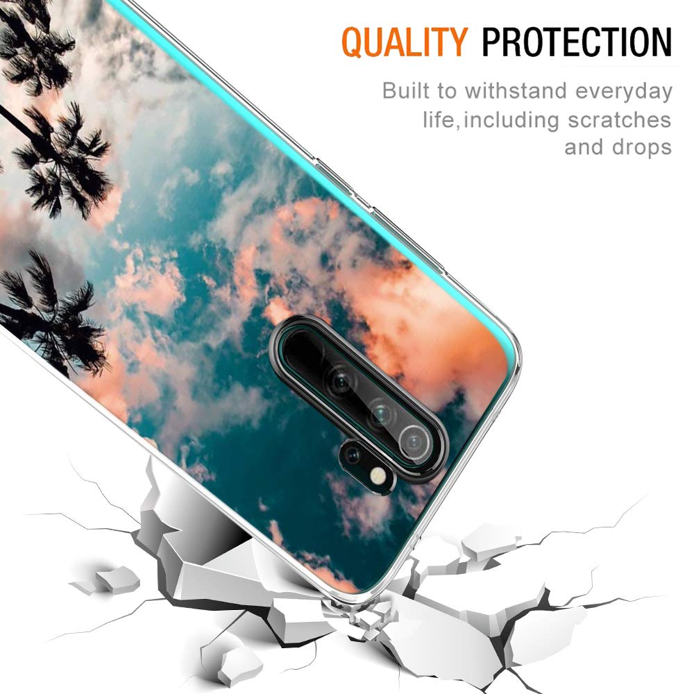 Custodia TPU Trasparente Per Xiaomi Redmi Note 8 Pro, Con 2 Pellicole Protettive Incluse. Cover Ultrasottile E Antiurto Con Angoli Air Cushion. Bordo Rialzato Per Fotocamera E Schermo. - 2