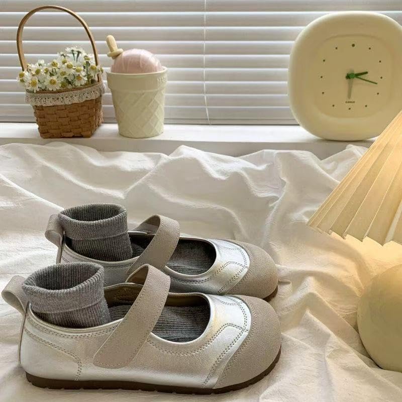 Popular retro single shoes women's versatile spring 2025 new casual soft-soled lightweight shallow mouth flat Mary Jane shoes4