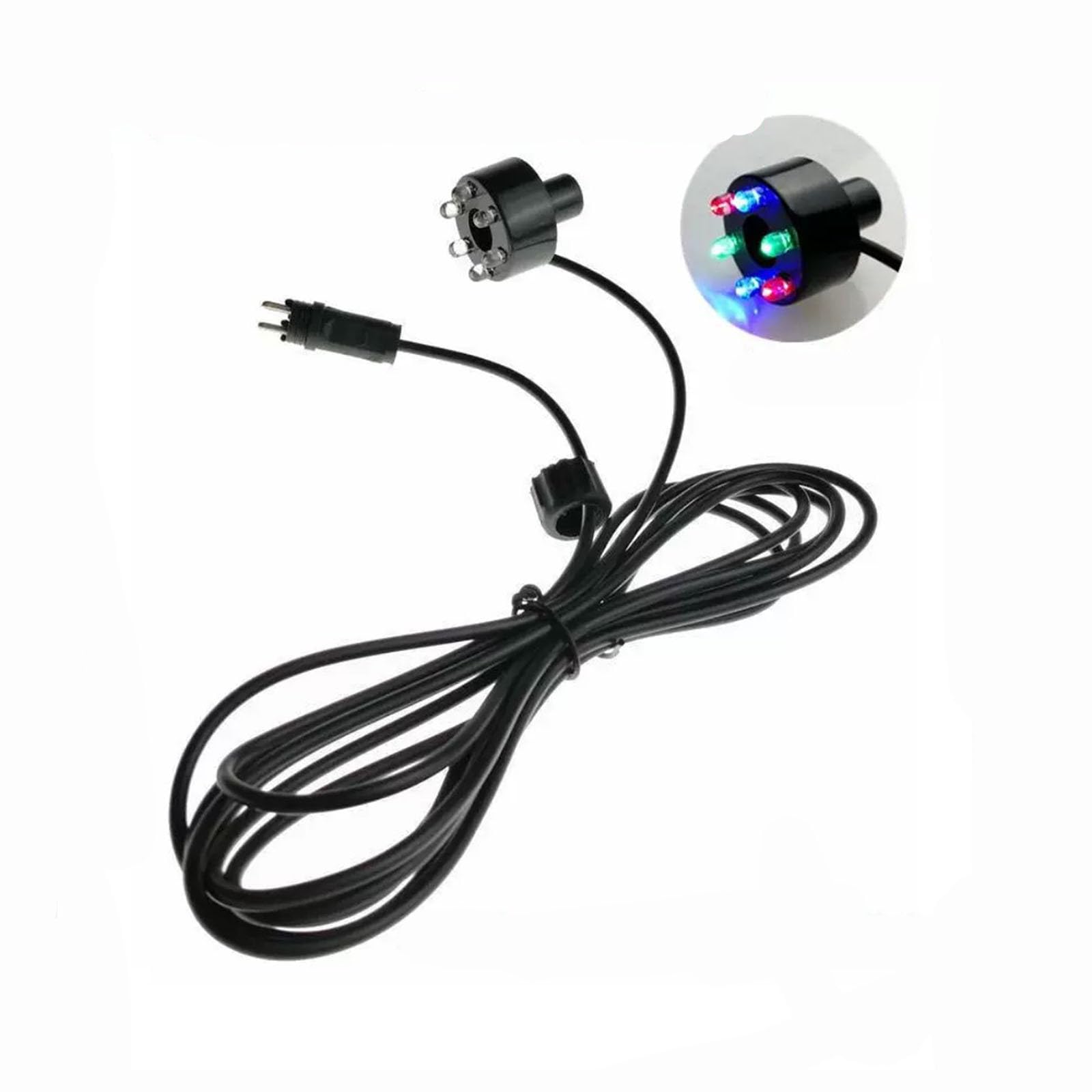 Lampe LED étanche en plastique ABS pour aquarium, éclairage paysager, fontaine, plus durable et plus sûre, couleur