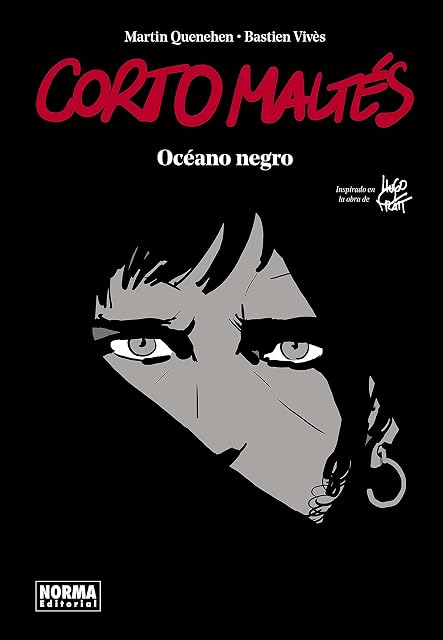 Portada de Corto Maltés. Océano negro