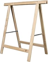 Fixkraft - Stabiler Holzklappbock 750 mm für vielseitige Anwendungen: Robuster Arbeitsbock & Tapezierbock, platzsparend klappbar, 75x76x4 cm, ideal für Werkstatt & Heimwerkerprojekte