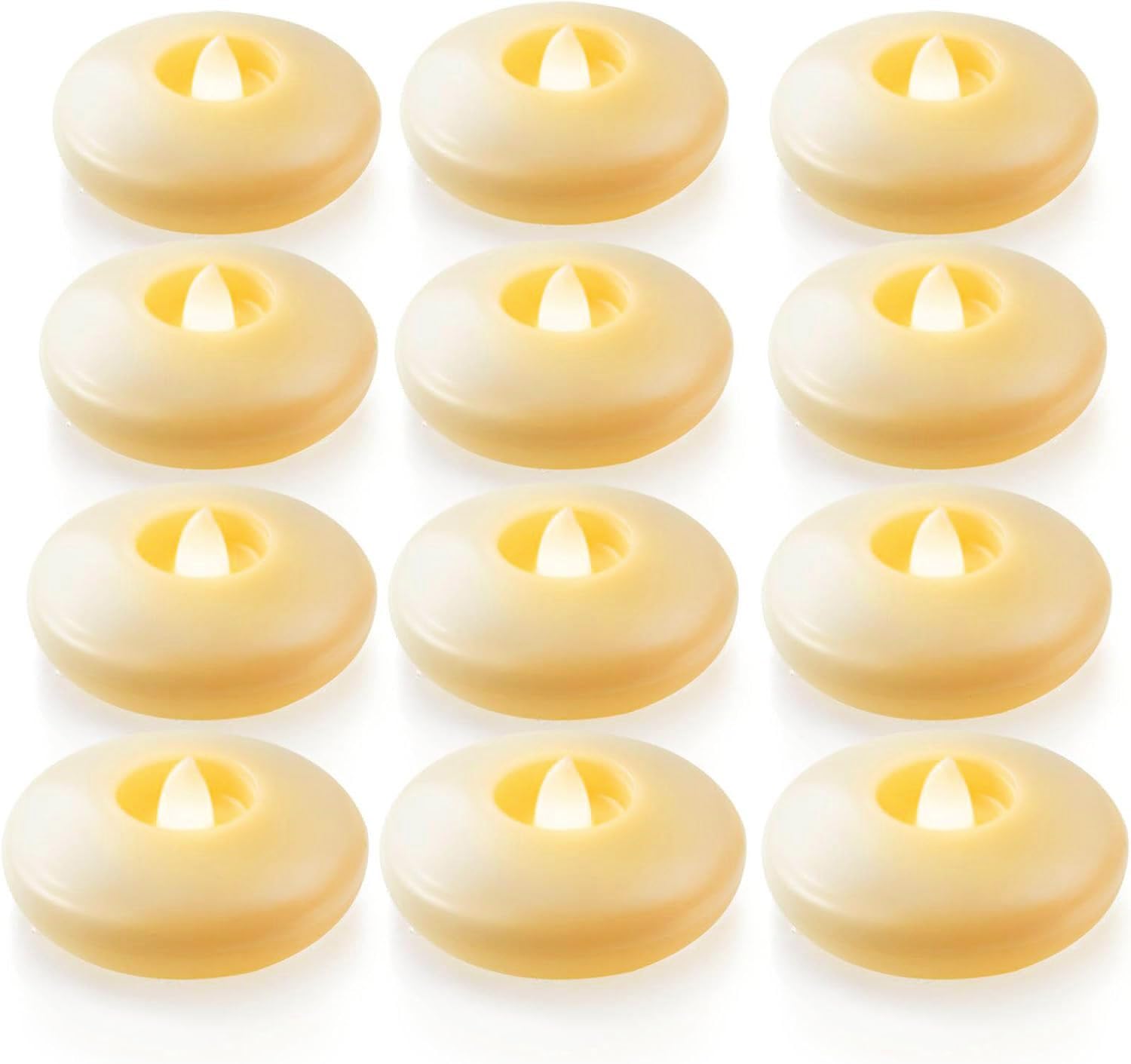 12 Pack 3” Flameless Led Floating Candles