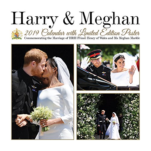 Prince Harry & Meghan Markle Commemorative 2019 Royal Wedding Calendar