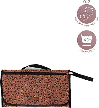 Bebek Alt Açma Bakım Çantası Organizerli Anne Bebek Yenidoğan Değiştirme Minderi Bb-501
