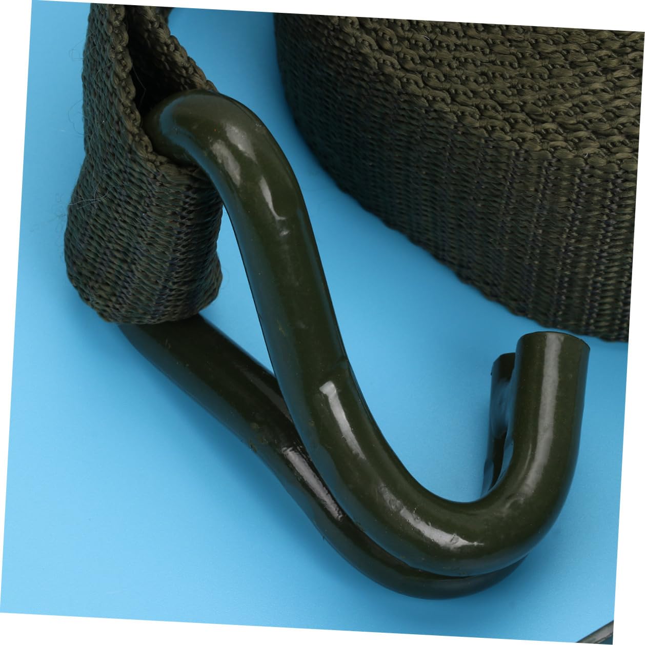 Gatuida Cinghie di Fissaggio Ganci e Cricchetto in Poliestere per Carichi e Motociclette, 5 Cm X 10 M, Set per Camion e Trasporto Sicuro