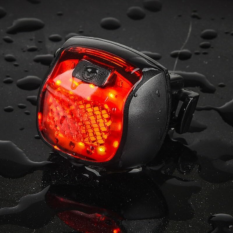 Feu arrière de vélo extérieur SCRUBY antichoc IP65 pour sécuriser votre vélo de nuit