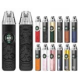 OXVA NeXLIM Kit 40W 1500mAh ネクスリム オキシバ ベイプ 電子タバコ vape デバイス スターターキット シーシャ 本体 持ち運びシーシャ 水蒸気 液体なし ニコチン0 タール0 [X-57] (Power Black)