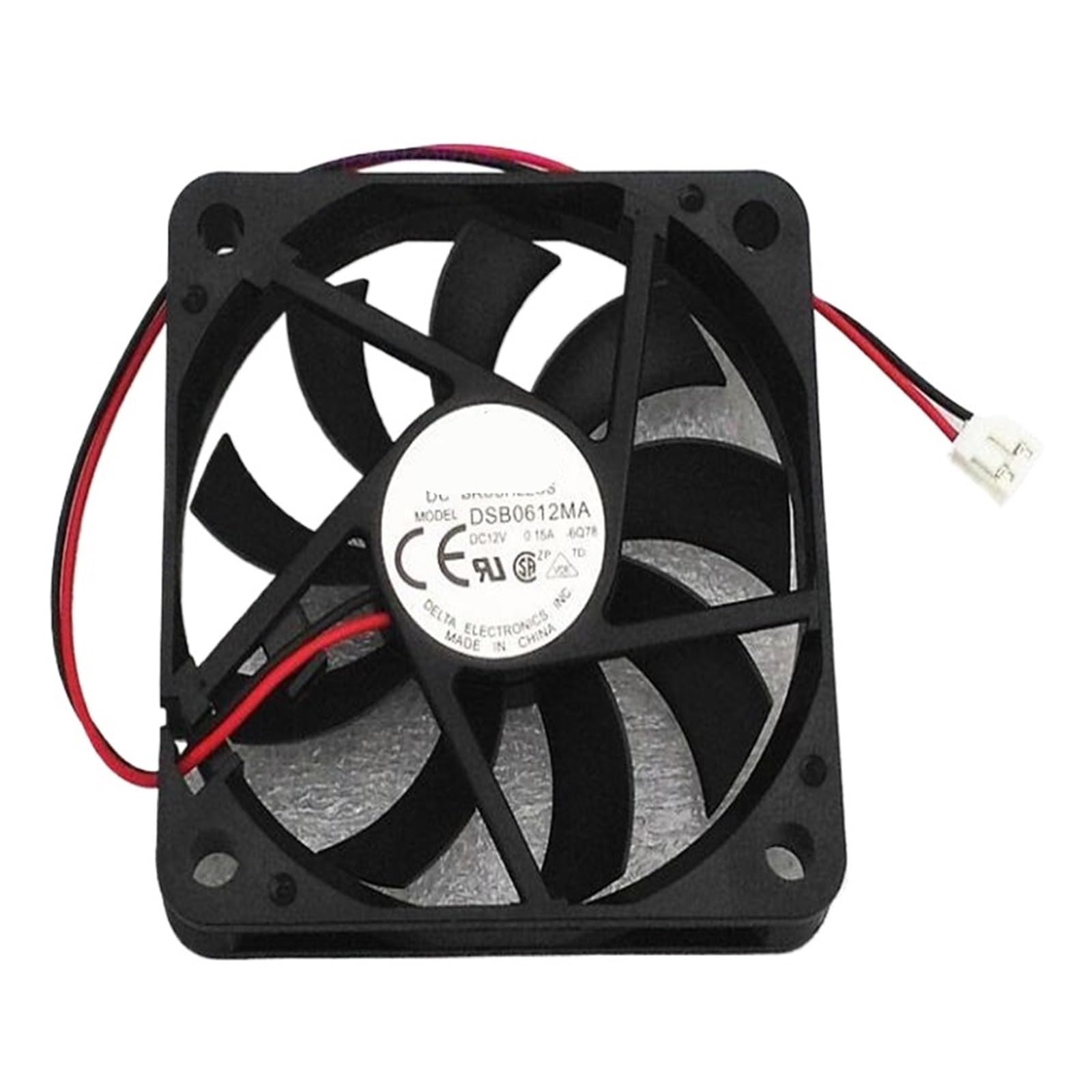 TYHUJKKL 6010 6CM DSB0612MA 12V 0.15A 2-wire silent fan