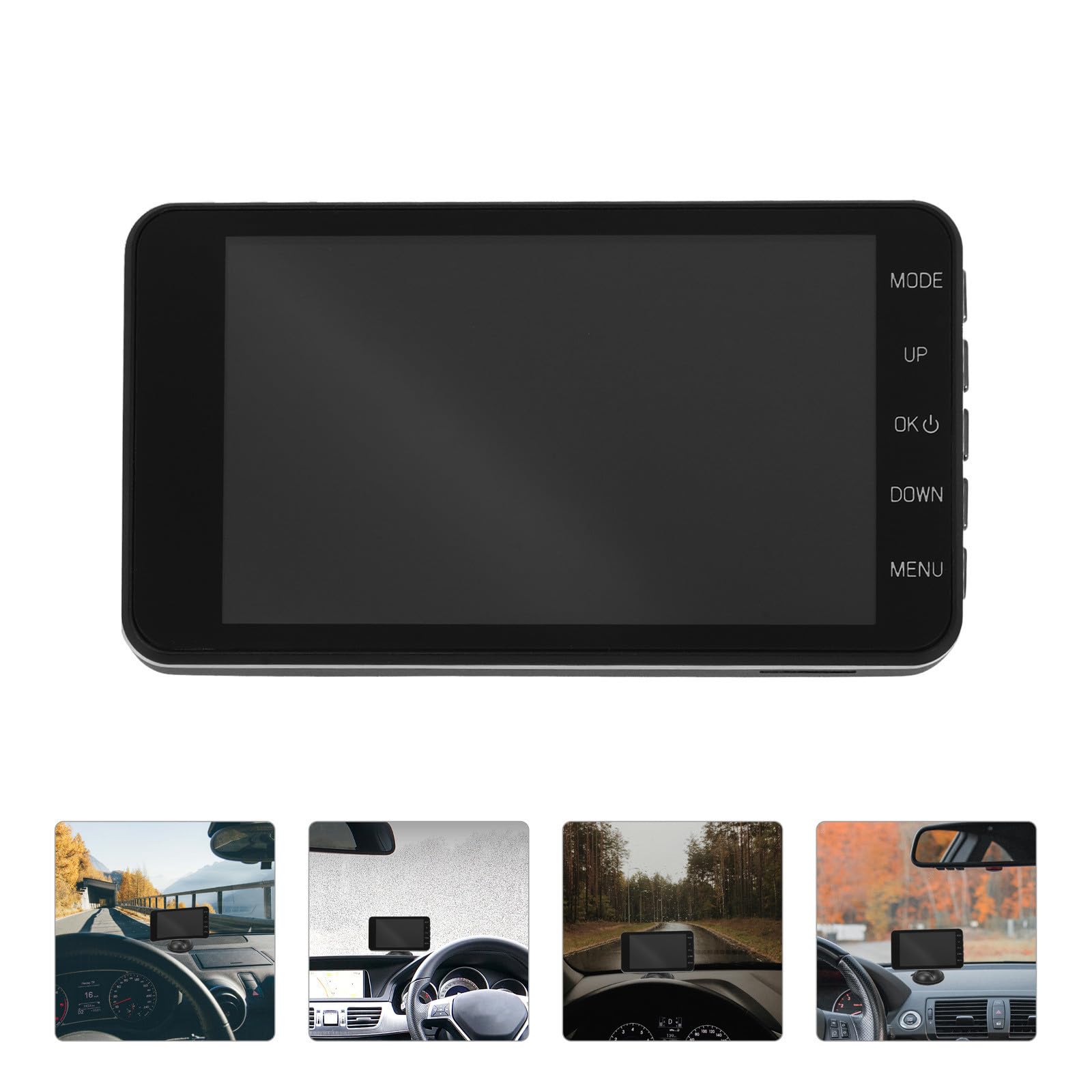 Dash Cam Doppia per Auto 5 Milioni, 170° Nero, Lega di Zinco