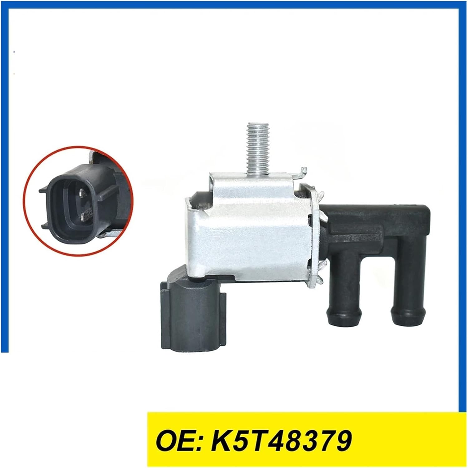 Vacuum Solenoud Valve K5T48379 Compatible with Car Accessories