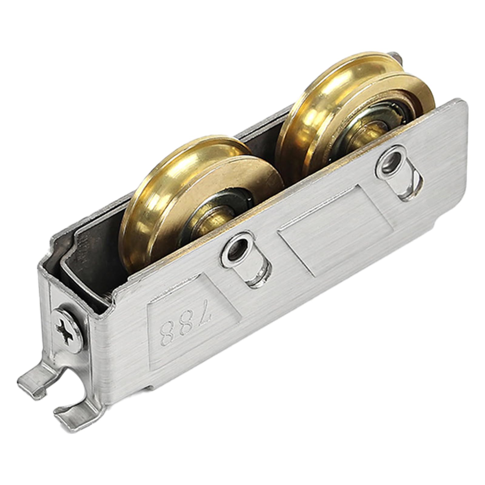 Fentency Copper2 Upgrades Window Rollers Sliding Window Pulleys Steel/Nylon Glides Rollers Simple Installation For Sliding Door Glides