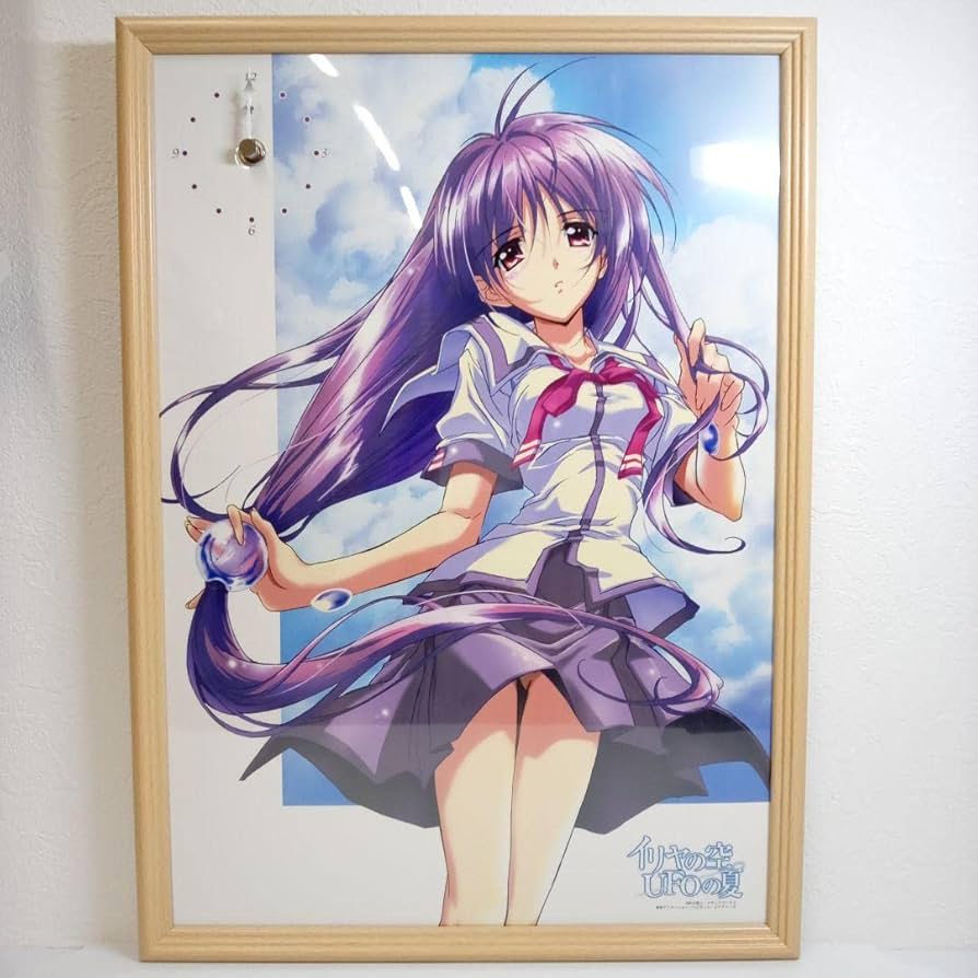 イリヤの空、UFOの夏　パネル時計 Amazon.co.jp: イリヤの空 UFOの夏 パネル時計 : ファッション