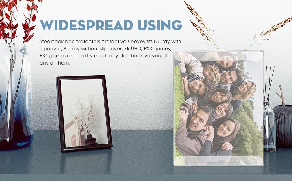Vista 6 de 10 Steelbook Box ProtectorsFundas ProtectorasFundas Transparentes G2