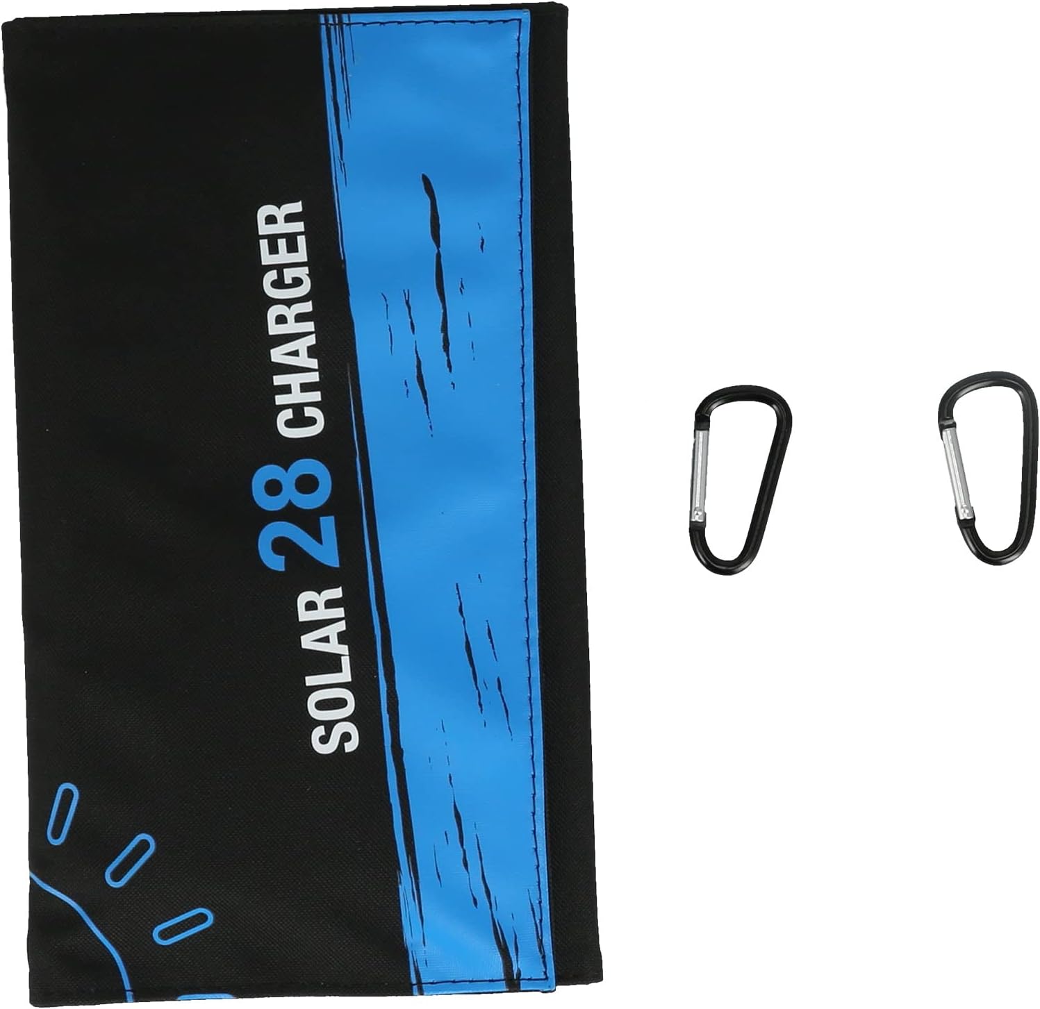 DC 5V 28W Solar Charger Panel Portable Foldable Solor Phone Charger Panel for Mobile Phones Camping and Travel