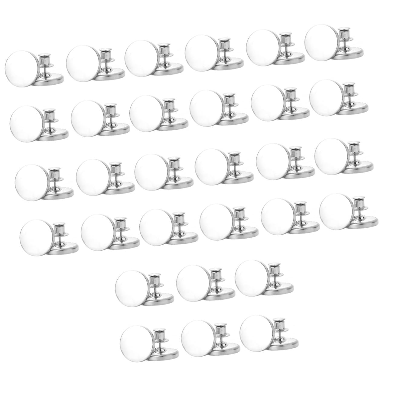OUNONA 30paires Magnétiques pour Rideaux Embrasses Ajustables Installation Facile pour Chambre Salon Et Bureau