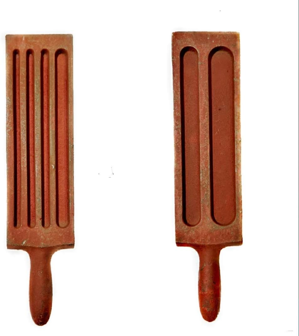 ACHALNATH TOOLS 6" Wire Strip Ring Ingot Mold/Dhali reja/Dhalni 6 Sizes for Melting Casting Refining Gold Silver Copper Aluminum Brass