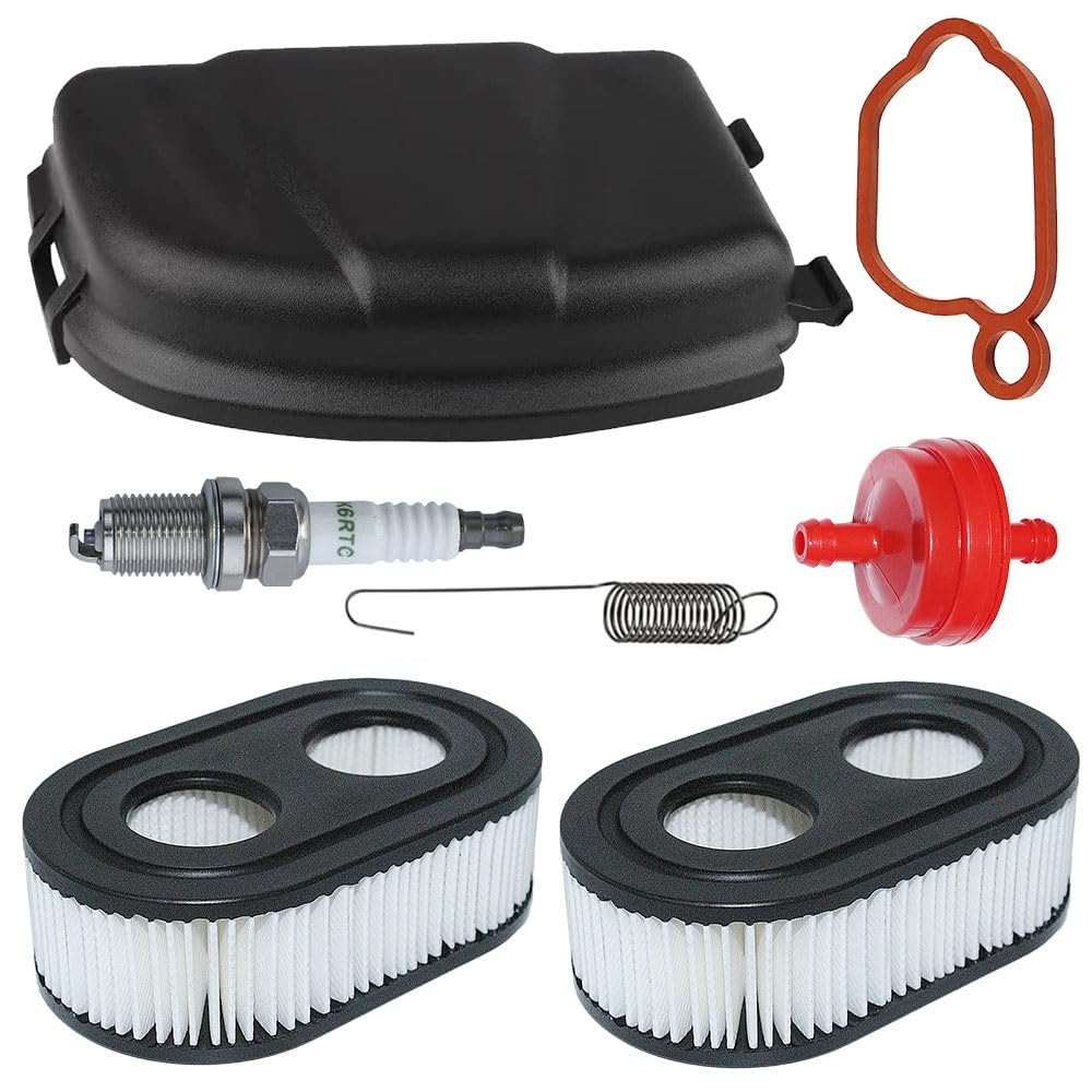 SwepS Kit de Cubierta de Filtro de Aire 595658 for Motor de cortacésped Brig/GS & Strat.Ton 595658 093J02 09P700 103M02 104M02 104M05