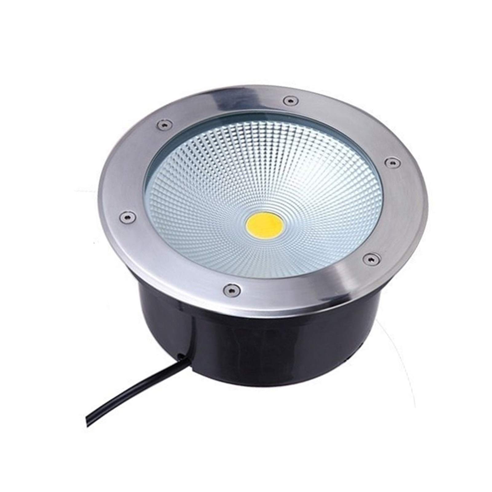 LED Foco empotrable al Aire Libre COB IP65 a prueba de agua Alto Voltaje Chip integrado Incrustado cubierta balcón patio Aclarar Luz blanca cálida 85-265 V ( Color : Blanco cálido , Tamaño : 5W )