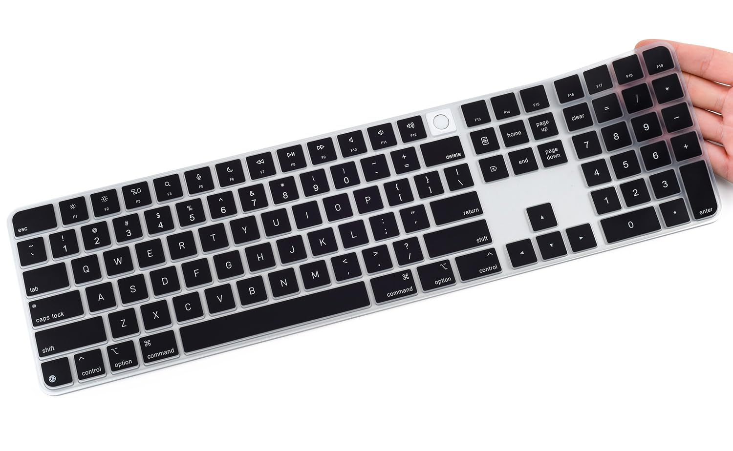 Apple Magic Keyboard 英語(US) ​​​​​​​とカバー Amazon.com: CaseBuy Keyboard Cover for 2024 Apple Magic Keyboard