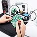 WEP 927-IV Soldering Station Kit High-Power 110W with 3 Preset Channels, Sleep Mode, LED Magnifier, 5 Extra Iron Tips, Tip Cleaner, 2 Helping Hands, Tip Storage Slots, Lead-free Solder Wire, Tweezers