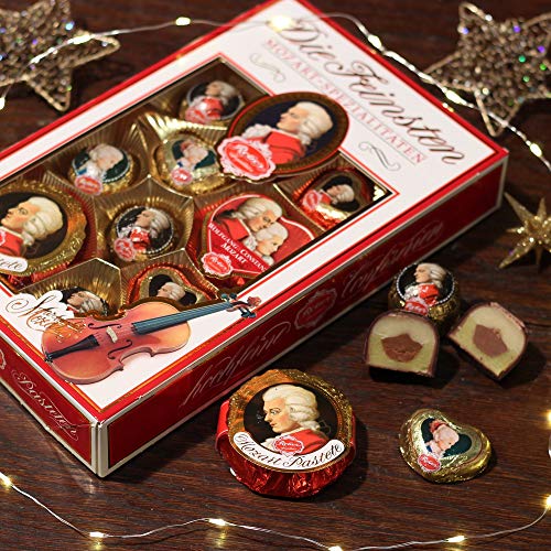 Reber Gemischte Kugeln, 15er Packung mit Mozart-, Constanze- und Trüffel-Spezialitäten, 1 x 300 g