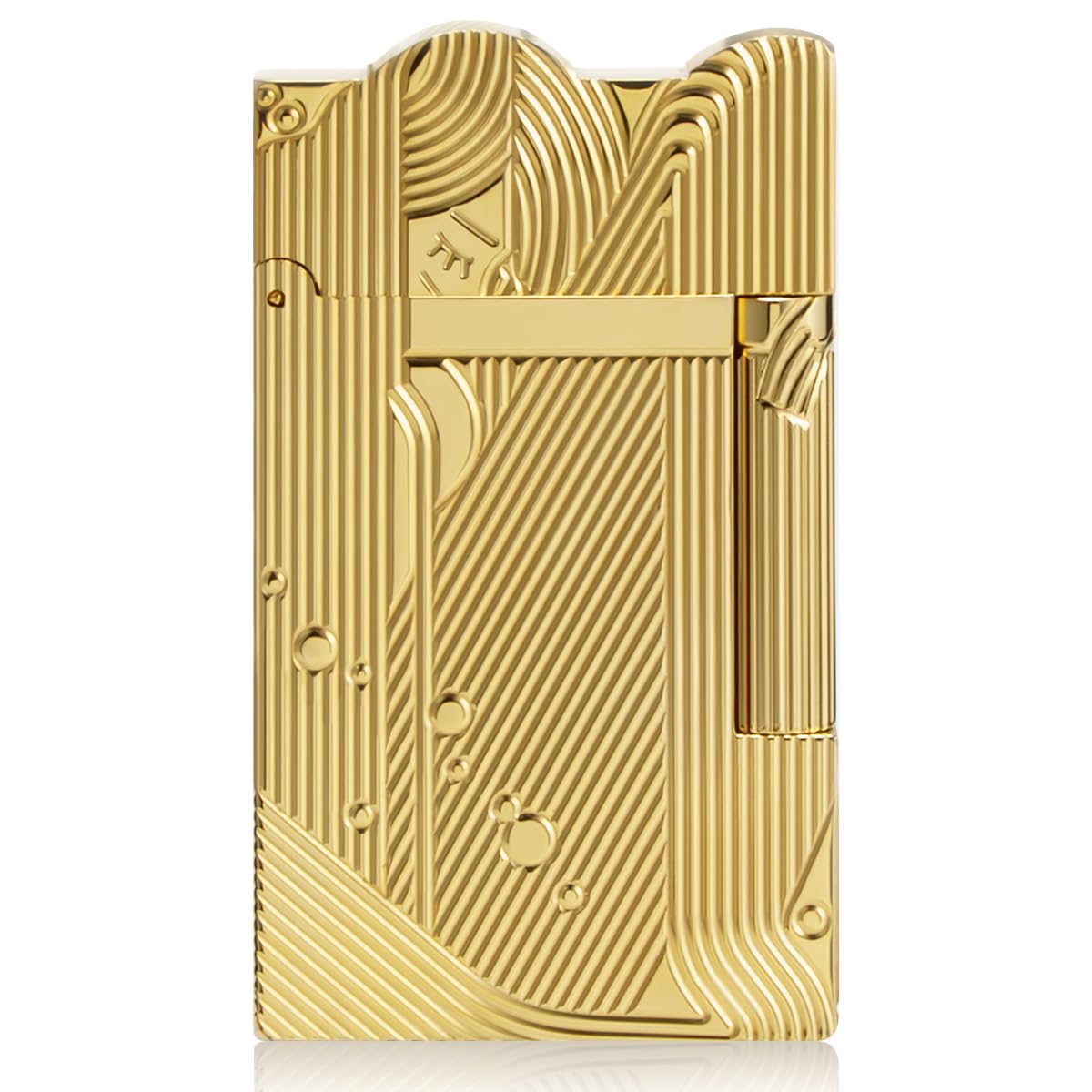 Briquet Sanji à Gaz Rechargeable - Flamme Douce (Gaz Non Inclus)