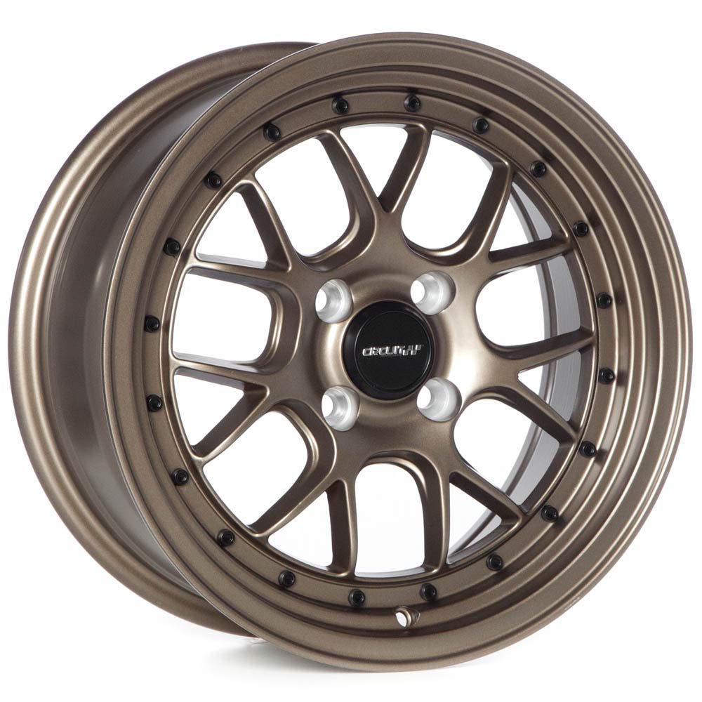 Amazon.com: Circuit Performance CP27 15x7 Matte Bronze 4-100 [+