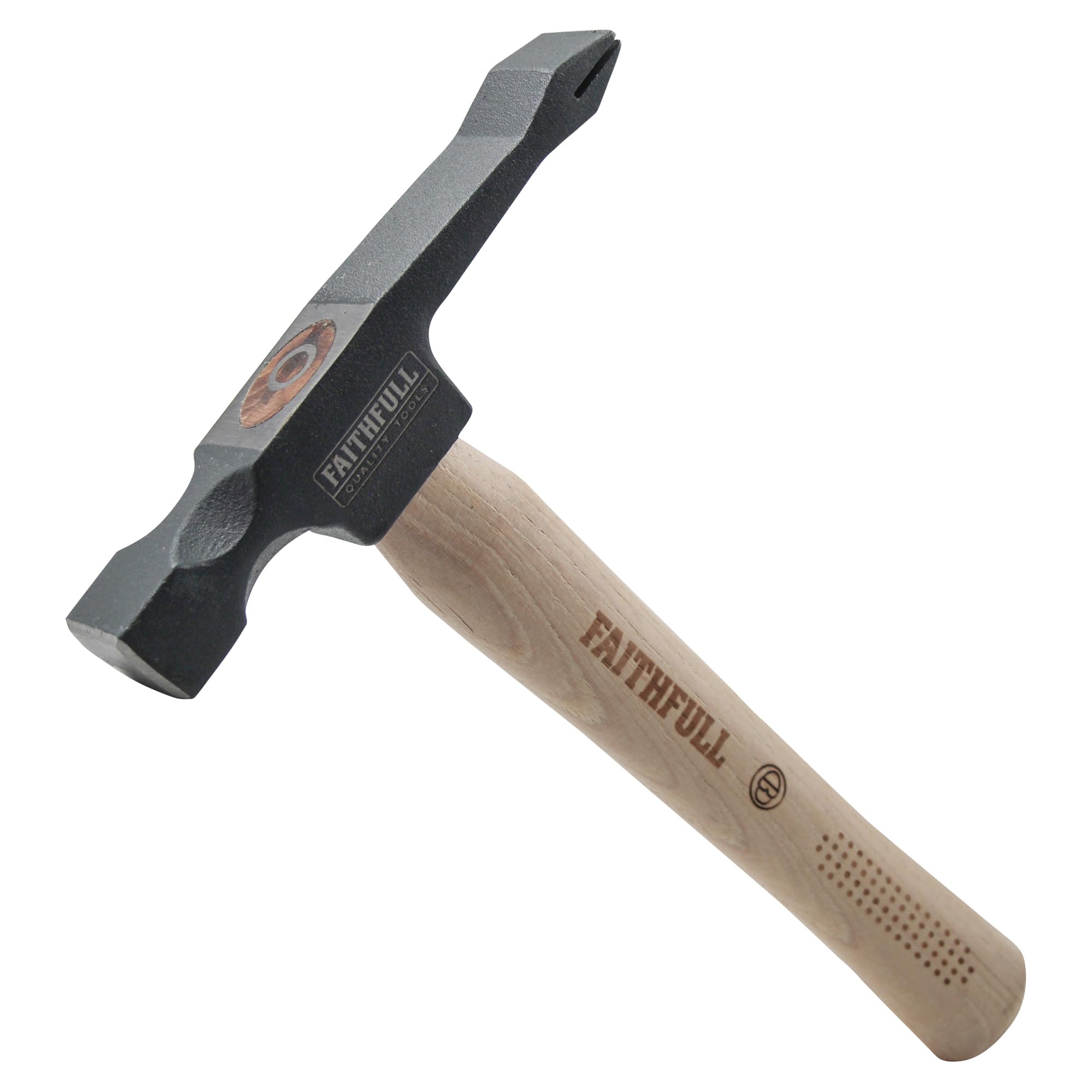 Faithfull Hickory Wood Single Scutch Hammer Fsc Hickory Handle
