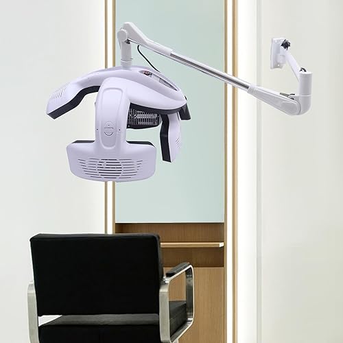 Miniatura 4 de Wall Mount Hair Dryer, Wall Professional Hair Dryer with Flexible Swivel Arm and Multi-Function Panel Adjustable Temperature Built-in 60min Timer