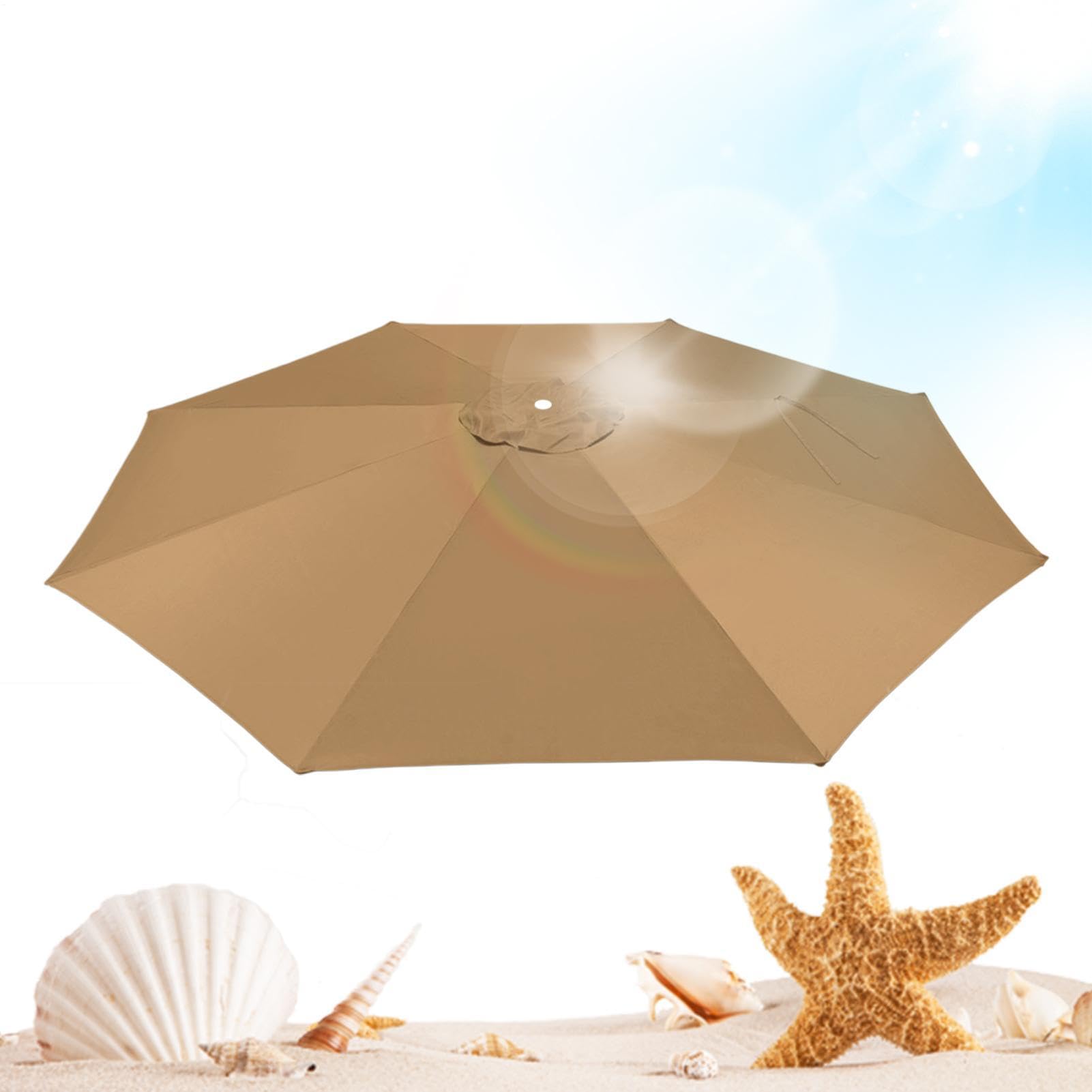 Genérico Parasol cantilever Protection UV et imperméable, facile