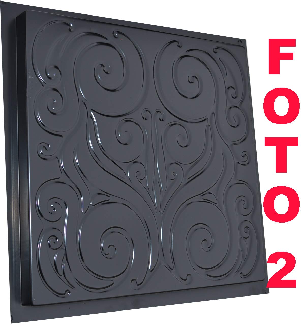 Concrete Mold Square Decorative Stepping Stone for Garden Quadrate Mold ABS Plastic S57