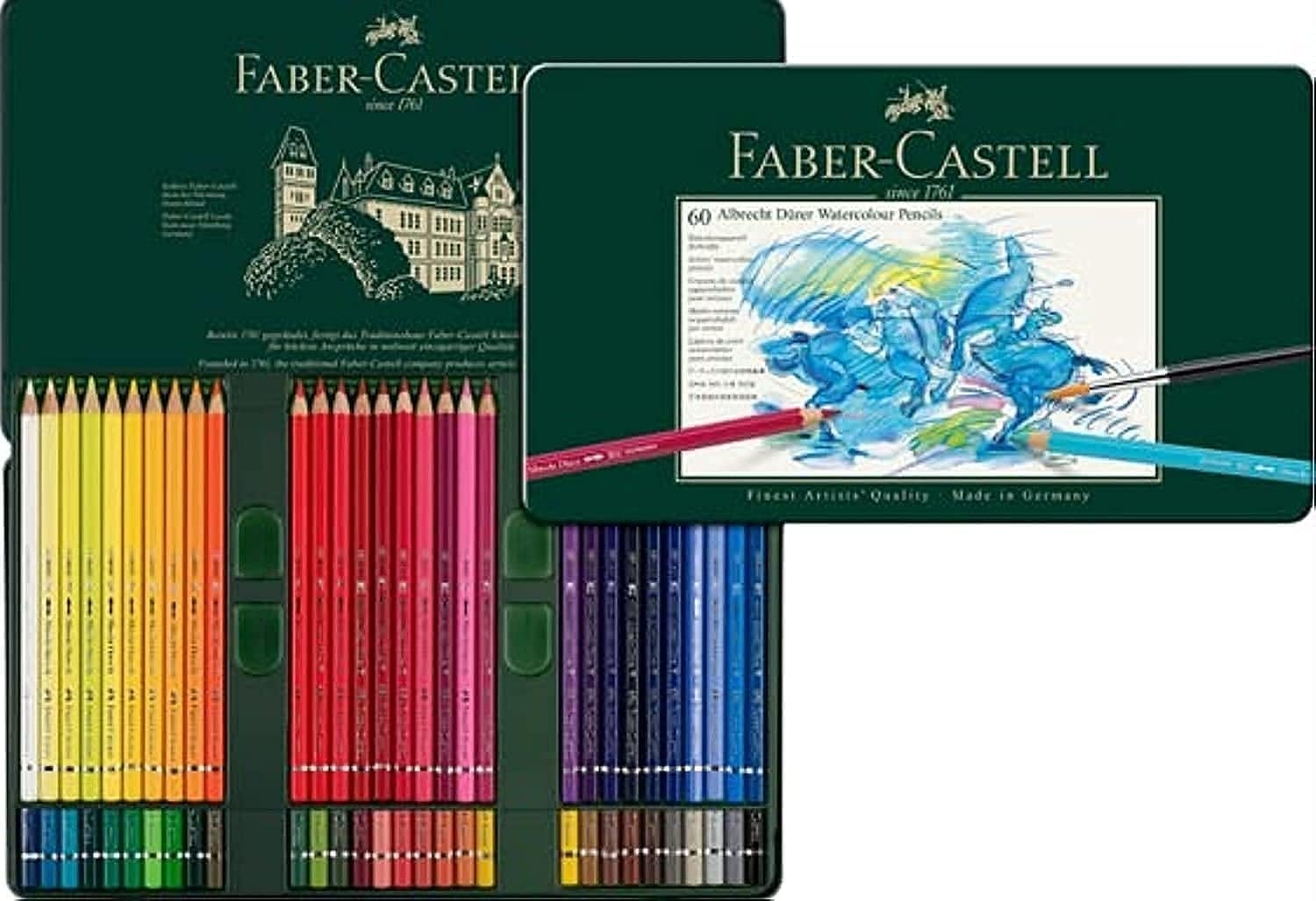 Faber-Castell Bleistiftfarbe: 60 Farbtöne