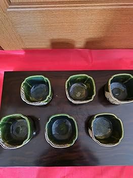 北大路魯山人　東大寺清水公照箱書　織部焼　向附六客共箱 Amazon.co.jp: 北大路魯山人 東大寺清水公照箱書 織部焼 向附六