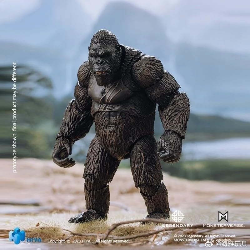 HIYA TOYS コング　髑髏島の巨神　KONG キングコング：髑髏島の巨神 アクションフィギュア コング（再販