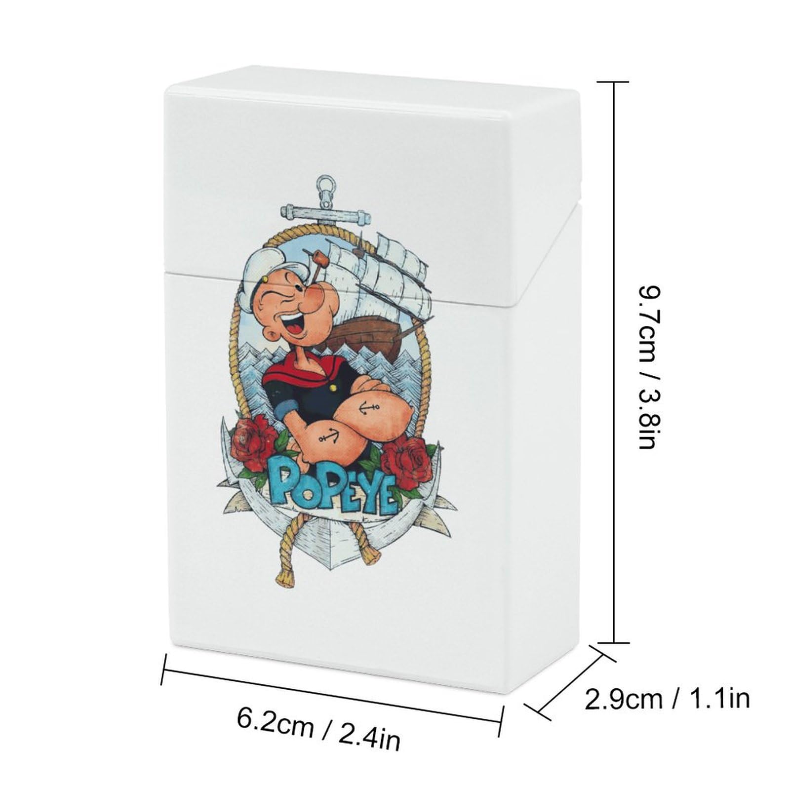 Amazon | 大力水手ポパイ ポパイ たばこケース シガレットケース