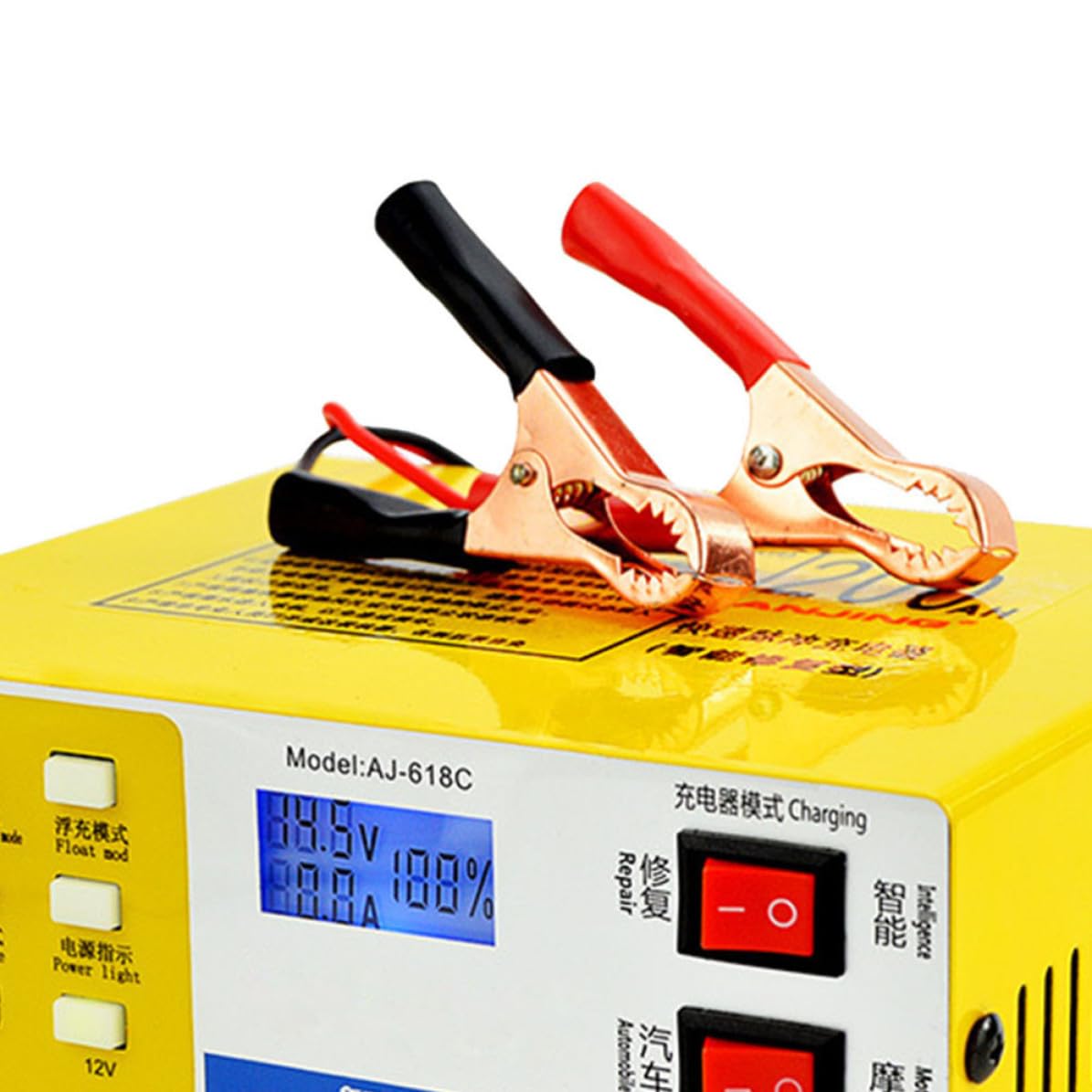 Caricabatterie Auto Intelligente 12v 24v 220w in Metallo