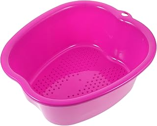 FRCOLOR Massageador De Pés Massageador De Pés Banho De Pés Banheira De Pés Banheira De Imersão Massageando Balde De Pedicure Balde De Lavagem Balde De Massagem Banho De Pés Balde De