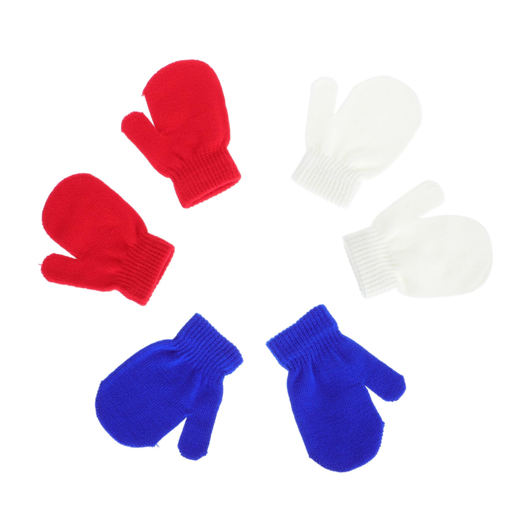 LIFKOME 30pares Guantes De Invierno Para Niño Niña Mitones De Cálido y Cómodos Paquete Para Actividades Al Aire Tallas Años