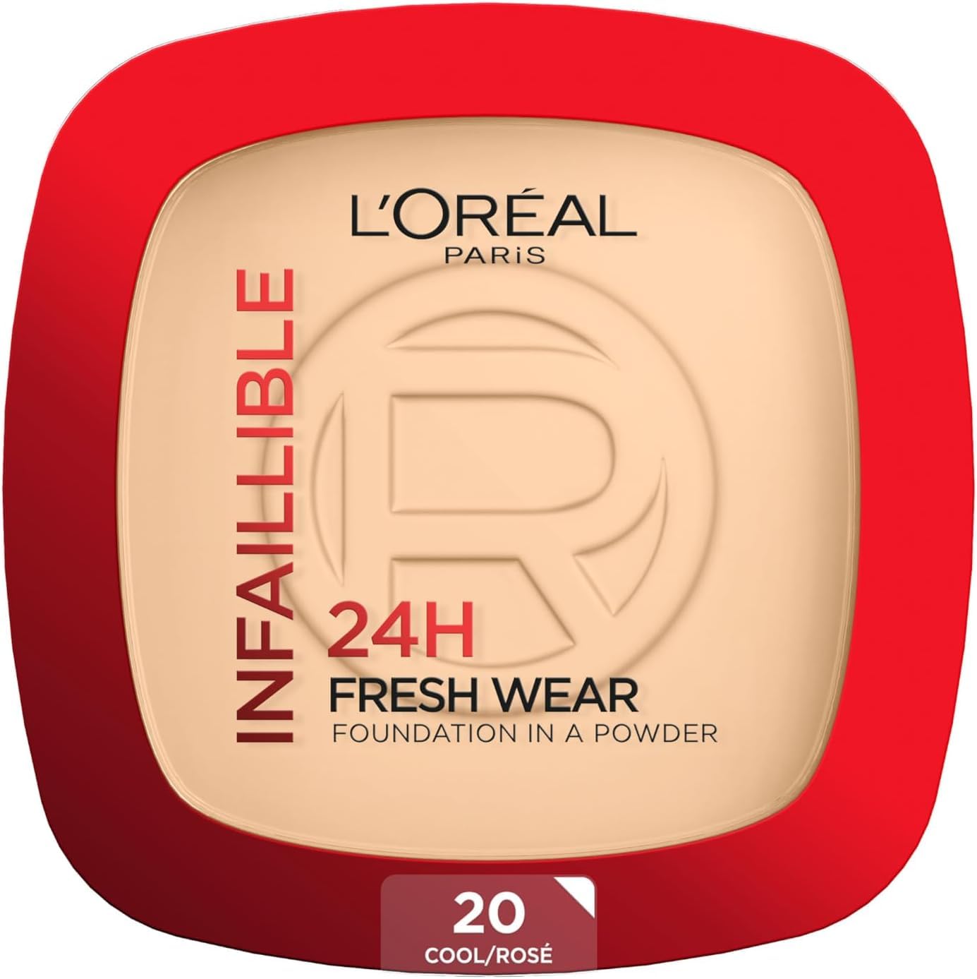 L'Oreal Paris Infallible 24H Fresh Wear Foundation in a Powder, 20 Ivory, 9g, Waterproof, sweatproof & transferproof formulation, 24H long-lasting, unshakable foundation-picture-42