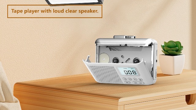 Amazon.com: Portable Walkman Cassette Player: with 16GB SD Card