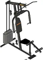 Estação De Musculação Athletic Force Com 45kg De Peso Suporta 120kg Residencial Treino em Casa