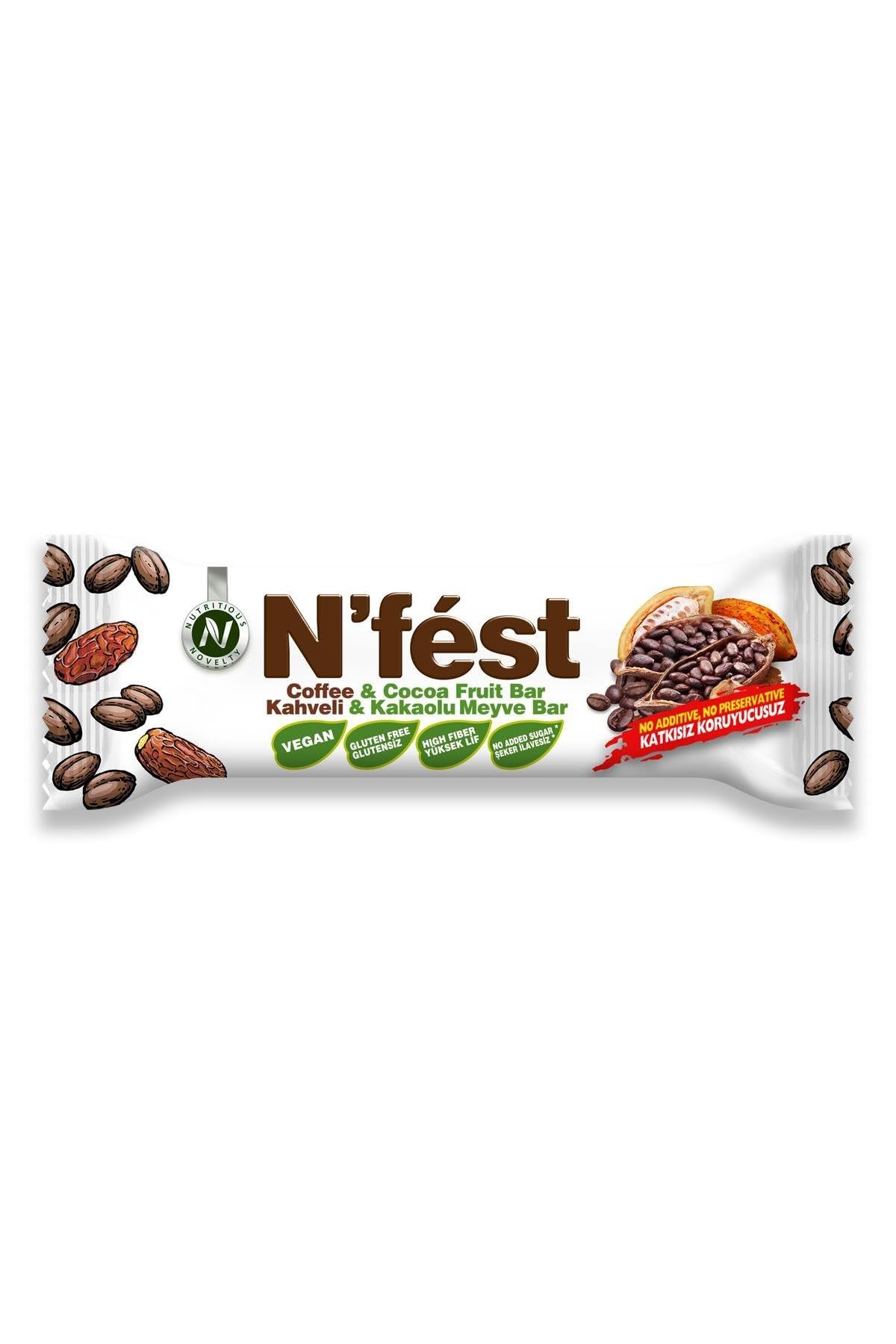 N'fest 40 gr Kahveli Kakaolu Meyve Bar 40 g