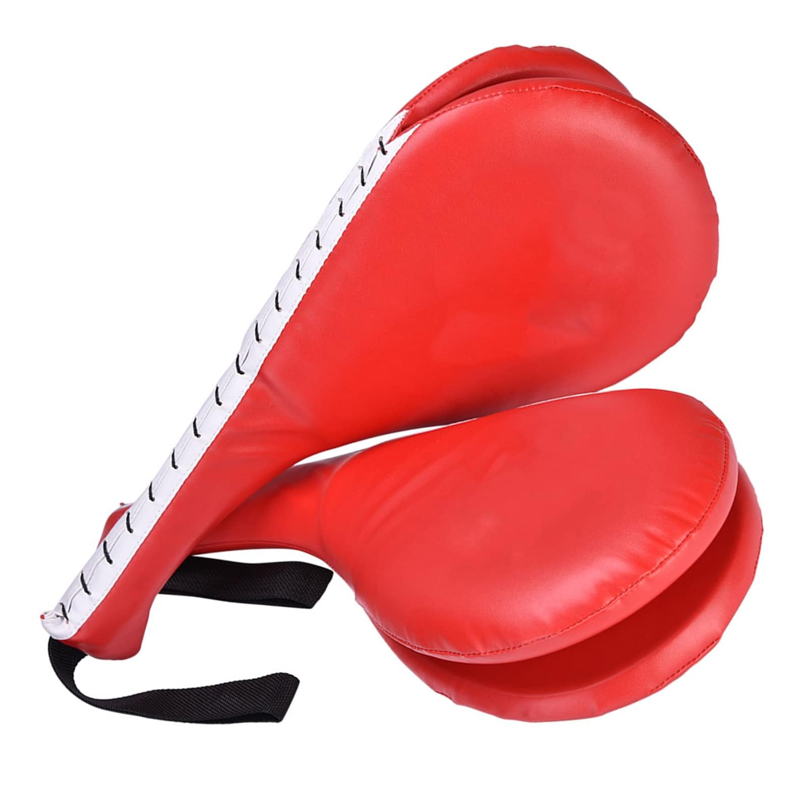 RiToEasysports Mitaine de Cible de karaté de Taekwondo de Boxe, Mitaine de Boxe d'art Martial de Taekwondo de Double Coup de Pied pour Le karaté, Coup de Pied de Muay Thai, Sparring