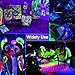 Onforu 2 Pack 30W LED Black Lights, Blacklight Flood Light with Plug, IP66 Waterproof, for Halloween Party, Glow in The Dark, Stage Lighting, Aquarium, Body Paint, Fluorescent Poster, Neon Glow,Black