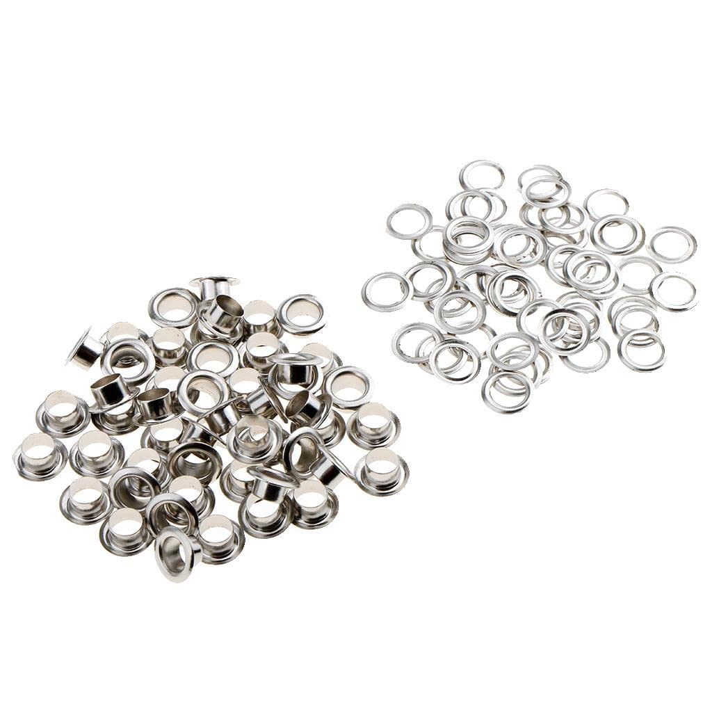 50 Pieces Metal Eyelets with Washers Leathercraft Accessories 11mm Silver|Crafts|Multi-Purpose Craft Supplies|Crafting Pieces|Eyelets-image-31