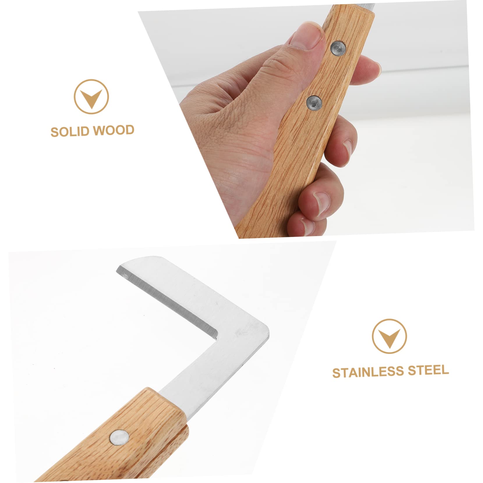 FRCOLOR 3pcs Electric Hoof Cutter Tool Brown Horseshoe Cutting Grooming Supplies Hoof Repair Cutter