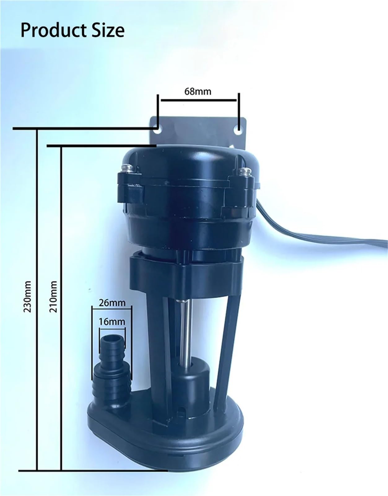 1 Uds. Máquina for hacer hielo de 3W bomba de agua General 220V Motor de bomba de agua YSP3P JDVF2 velocidad 1250RPM 0.16A 50HZ
